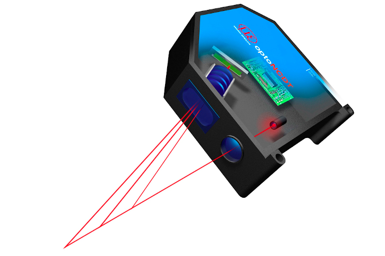 Fig. 01 Esempio scanner a triangolazione laser